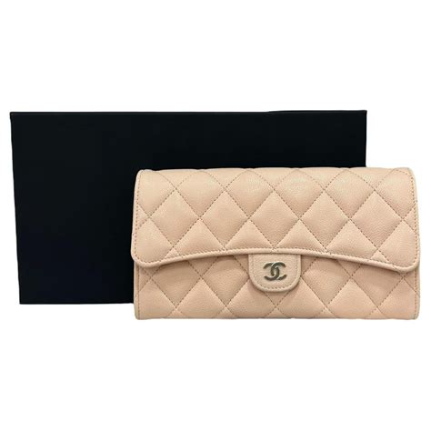 portafoglio chanel timeless|Portafoglio Chanel Timeless Caviar Beige .